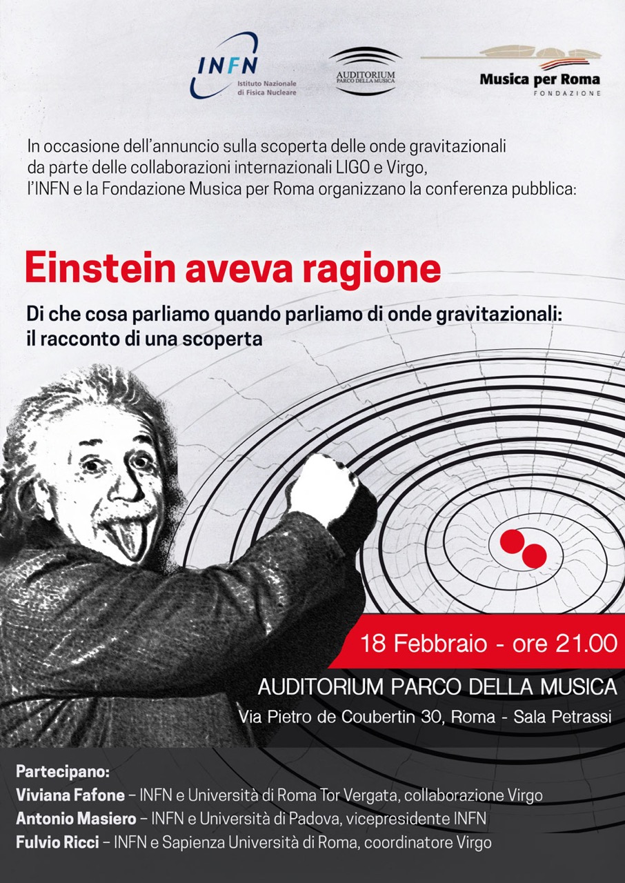 Invito Einstein aveva ragione