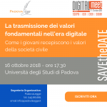 Trasmissione dei valori in era digitale