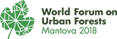 logo world forum on urban forests Mantova 2018