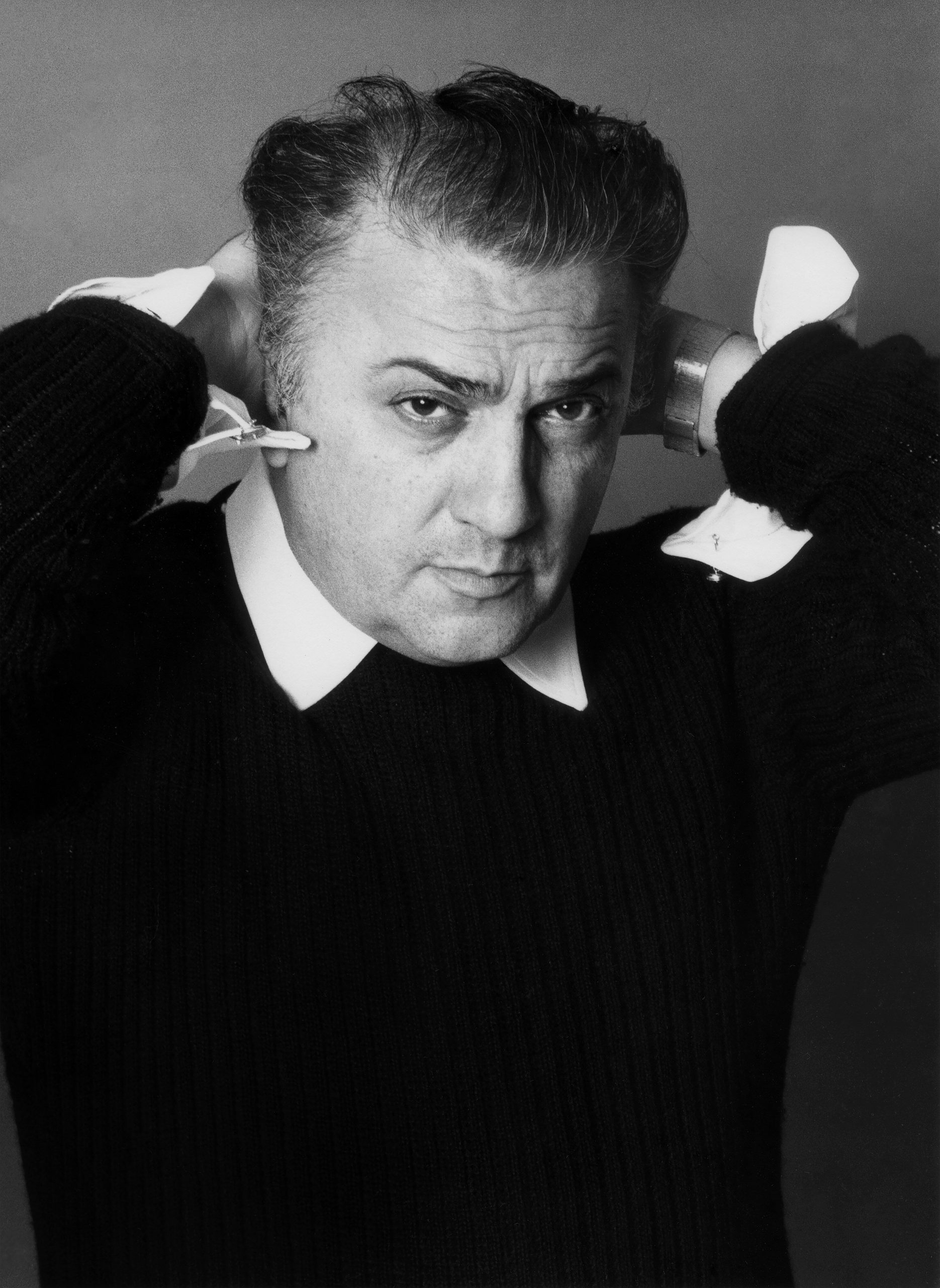 Federico Fellini. Foto di Elisabetta Catalano