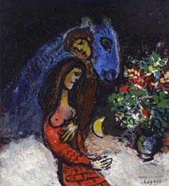 Chagall. Gli innamorati