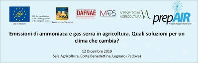 emissioni di ammoniaca e gas terra in agricoltura