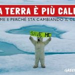 Greenpeace la terra è più calda
