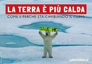 Greenpeace la terra è più calda