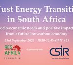 A Just Energy transition in south Africa