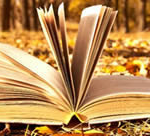 libro aperto e terra