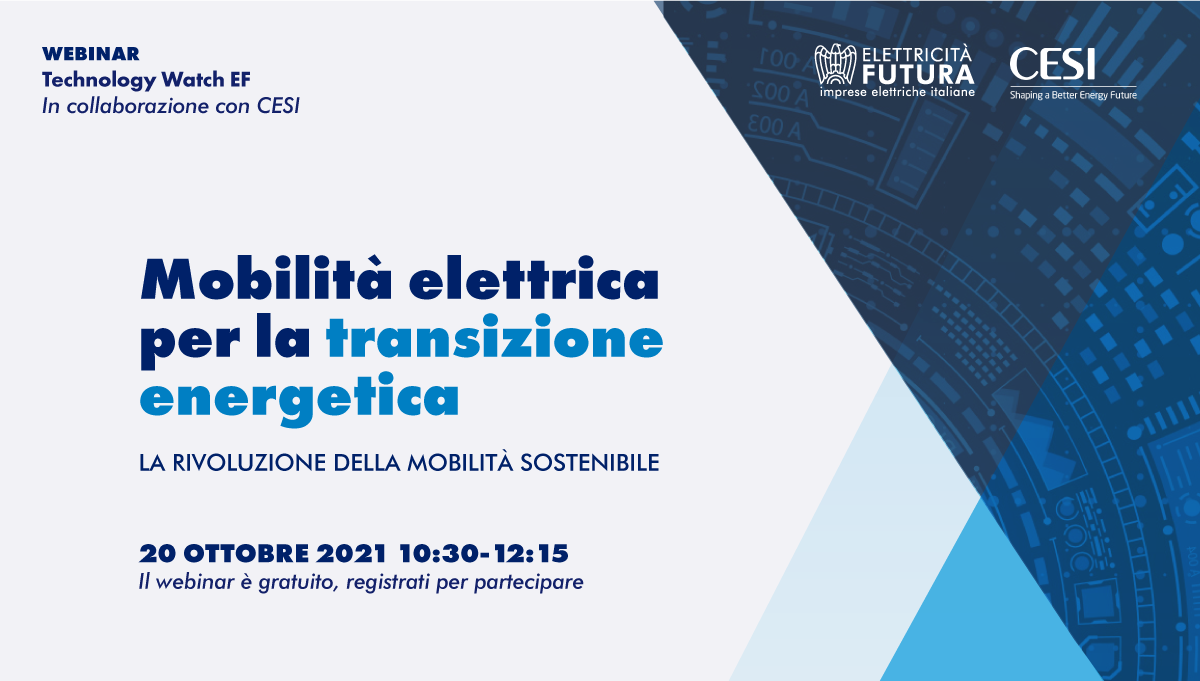 Mobilità elettrica per transizione ecologica